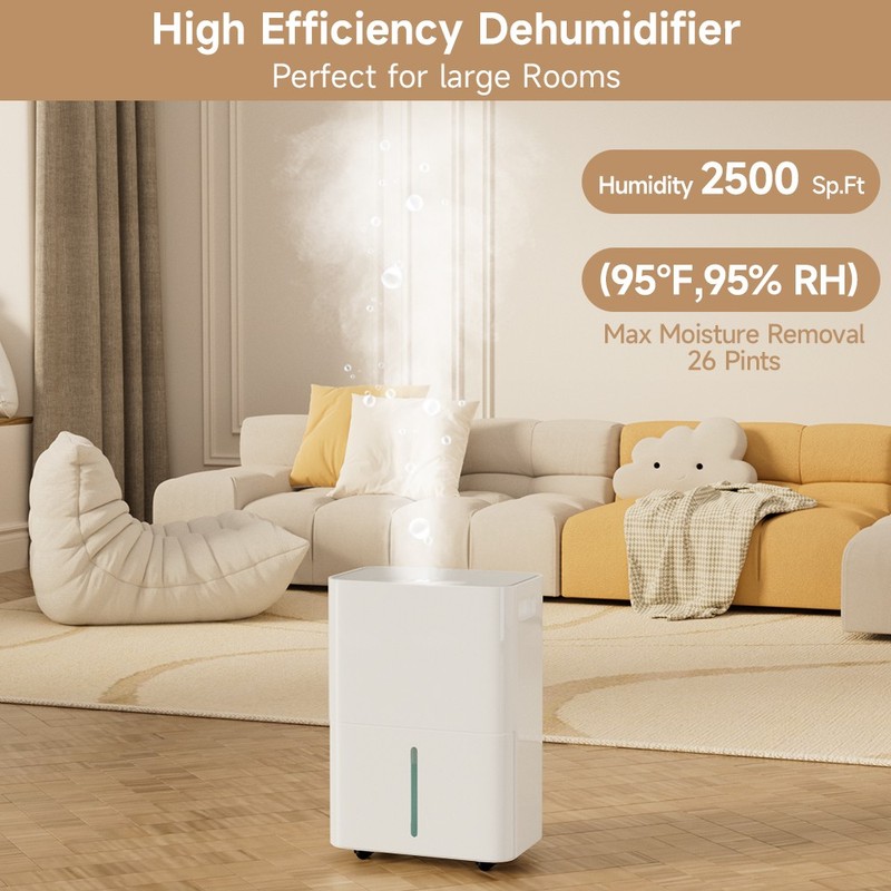 💫High-Efficiency Dehumidifier for 2500 Sq. Ft gallery