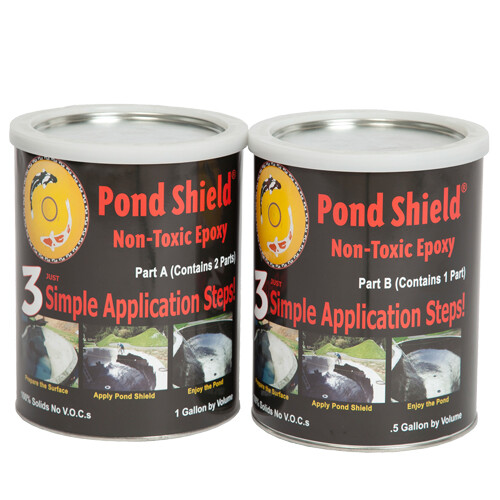 Pond Armor Pond Shield Non-Toxic Epoxy Paint - 1.5 Gallon CLEAR gallery