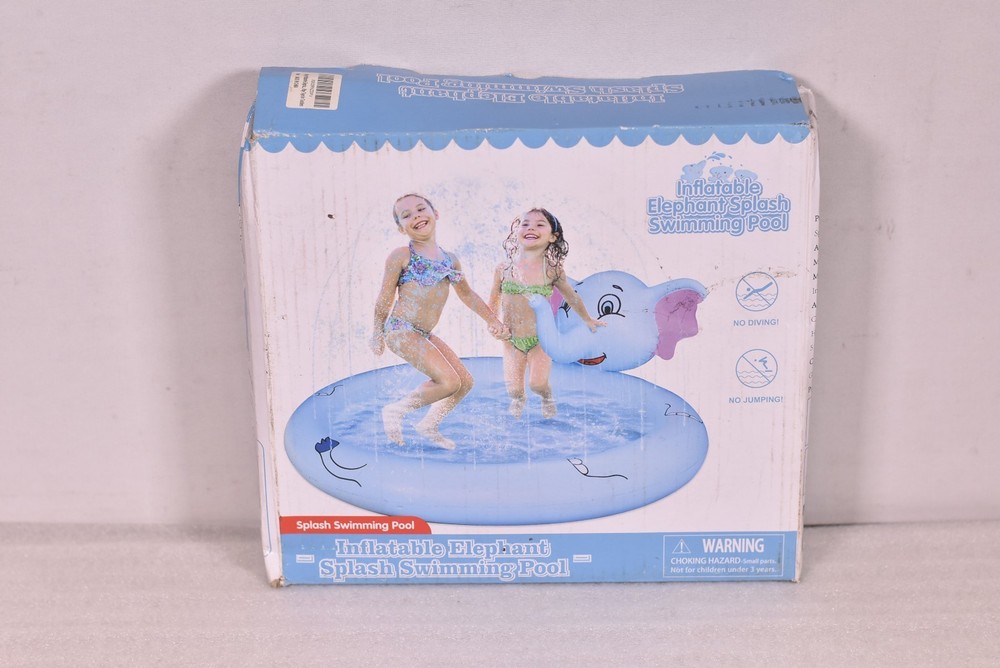Inflatable Elephant Splash Swimming Pool - 36 Months+