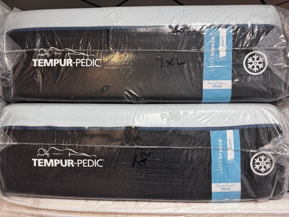 SPLIT KING TEMPURPEDIC PROBREEZE SOFT MATTRESS-FAST FREE SHIPPING(MSRP $10,398)