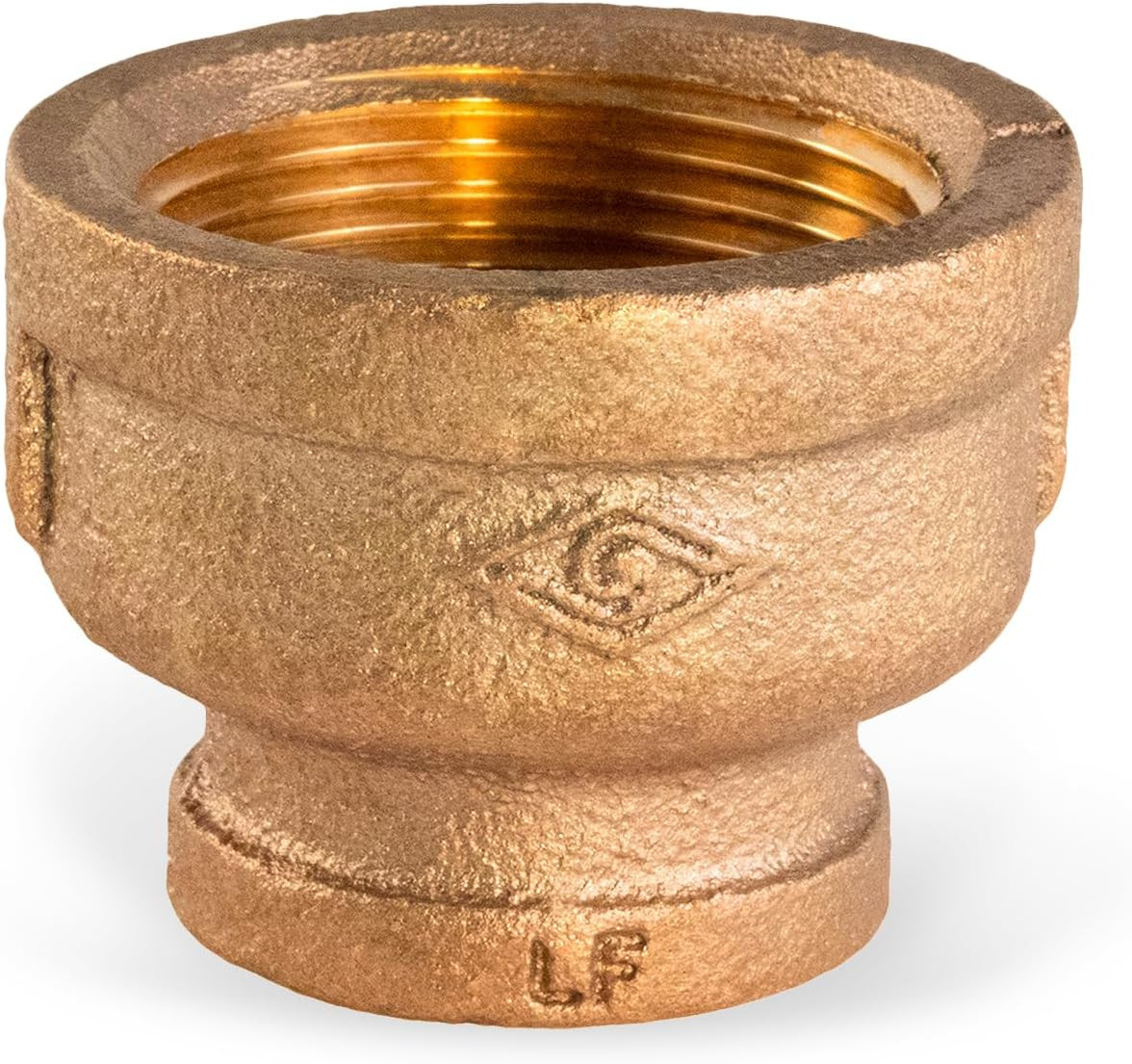 CSSD1142 1-1/4'' X 1 Inch Lead-Free Brass Reducing Coupling with Female National gallery