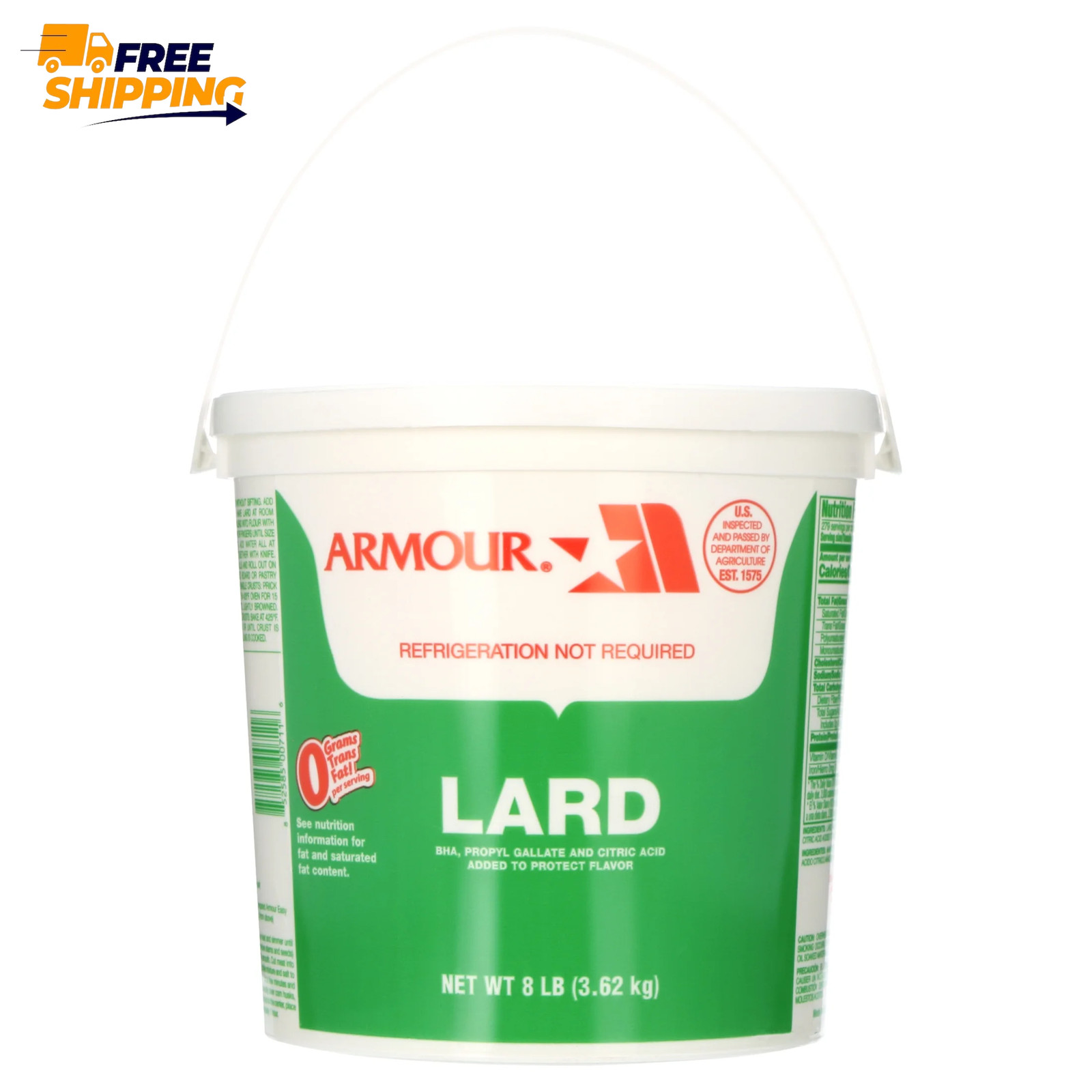 Lard, 8 Lb. Pail gallery