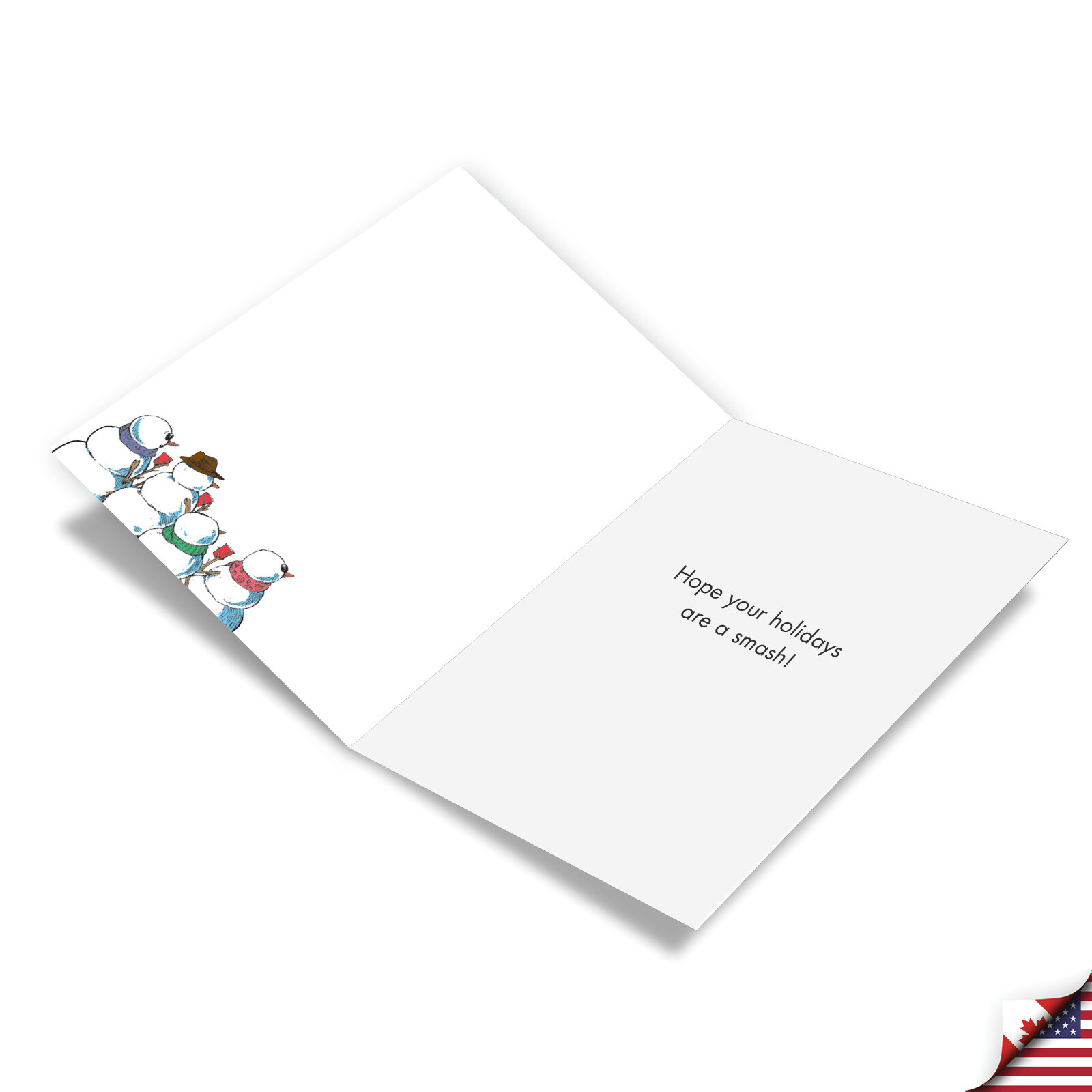 Plowed - 12 Funny Christmas Cards - Bulk Set, gallery