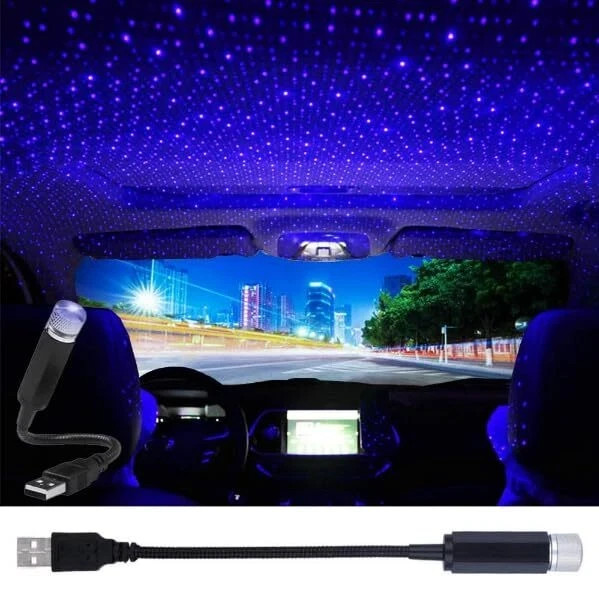 Star Projector USB Adjustable Car Light Auto Roof Lights Decorative Auto Roof gallery