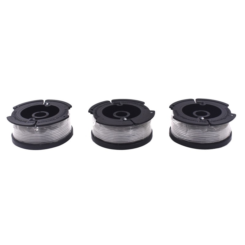 3 Pack String Trimmer Spools For BLACK+DECKER AF-100-3ZP GH900 W/ 0.065" Line gallery