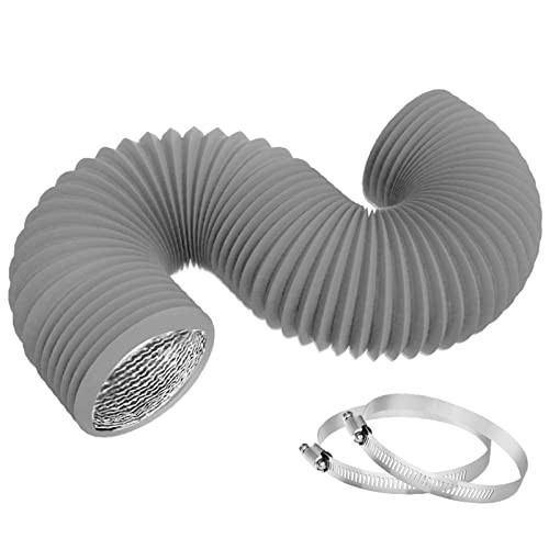 TEAIERXY 4 Inch 8FT Dryer Vent Hose,Flexible Insulated Air Ducting,Vent 4in 8ft gallery