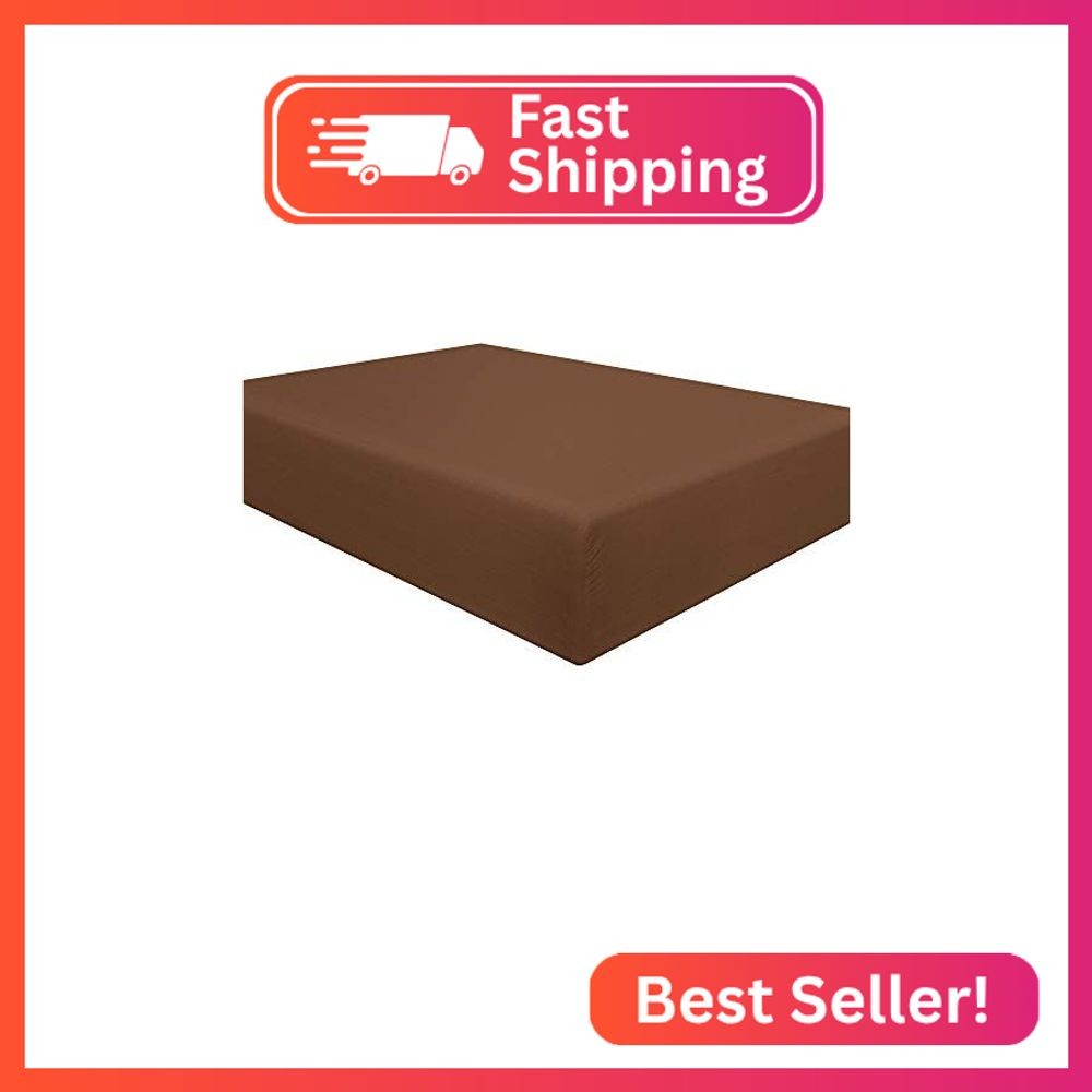 Bedding Full Fitted Sheet, Bottom Sheet with Deep Pocket - Soft Microfiber - Shr gallery