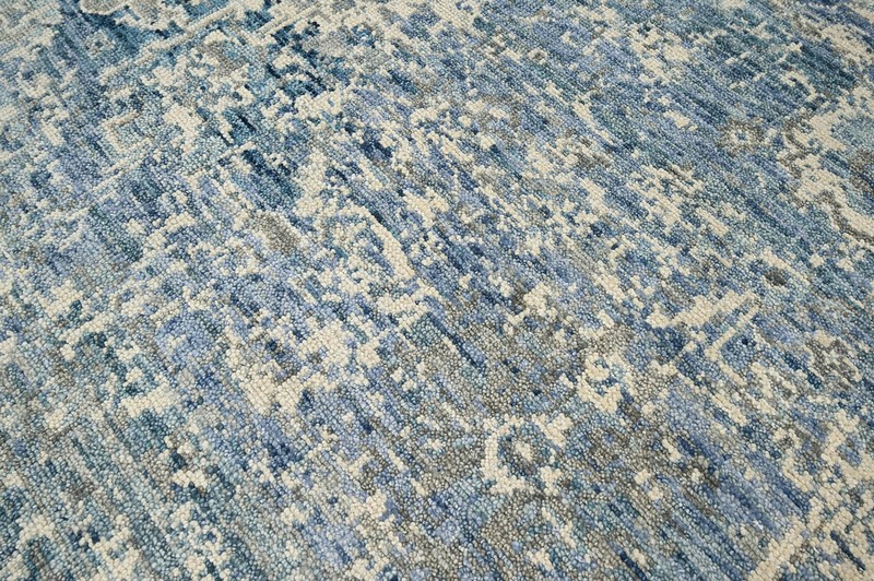 8x10 Beige Hand Knotted Transitional Oushak Wool Area Rug gallery