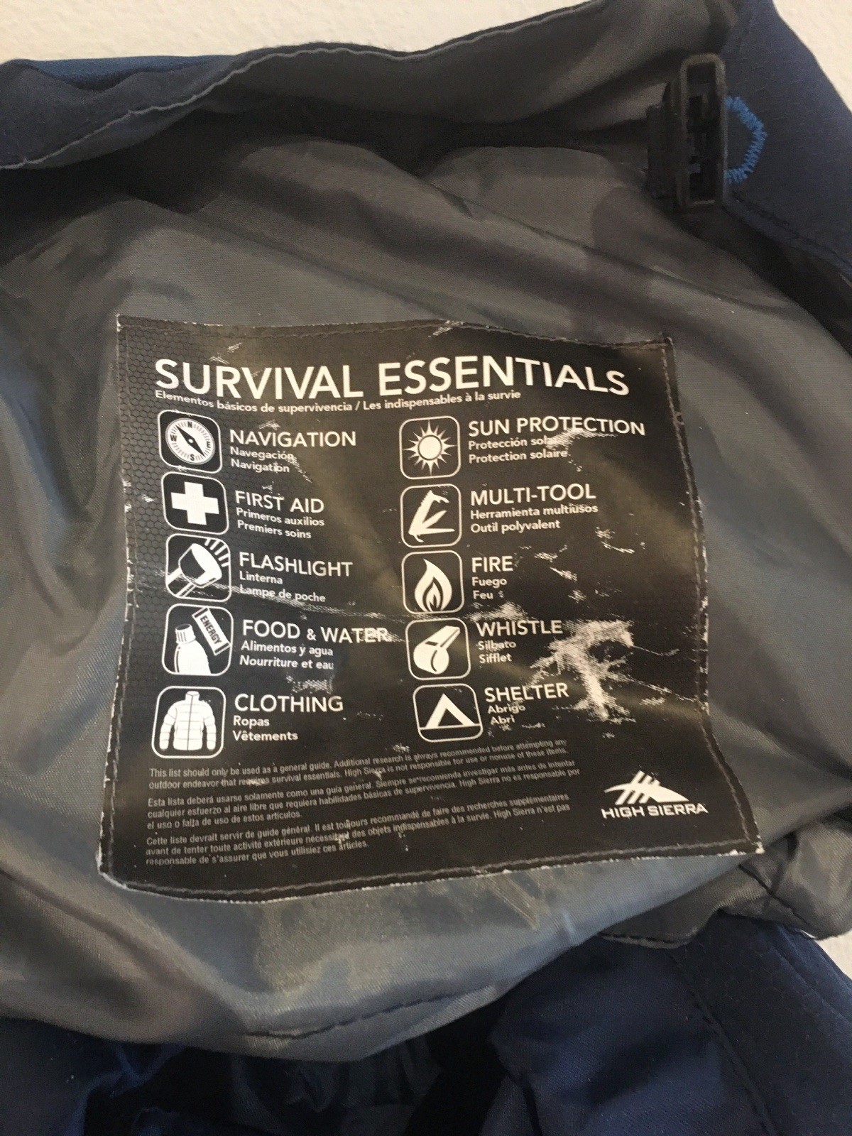 High Sierra Appalachian 75 Backpack Two Tone Blue  5