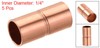 5pcs Straight Copper Coupling Fittings 1/4 Inch ID Welding Joint gallery