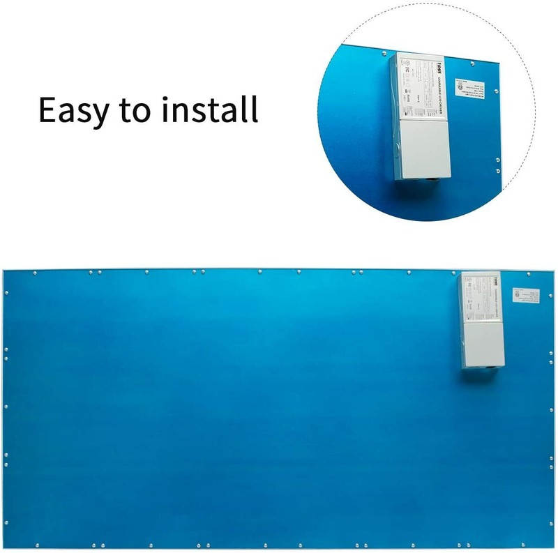 2x4 LED Panel Light,0-10V Dimmable 75W 5000K Daylight, Lay in Fixture for Office gallery