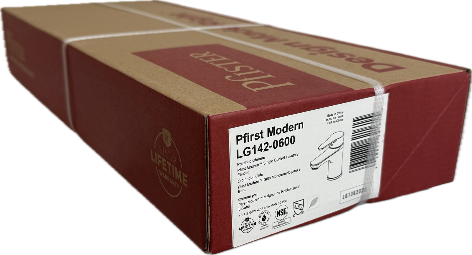 Pfister Modern LG142-0600 Single Control Lavatory Faucet Chrome (New in Box) gallery
