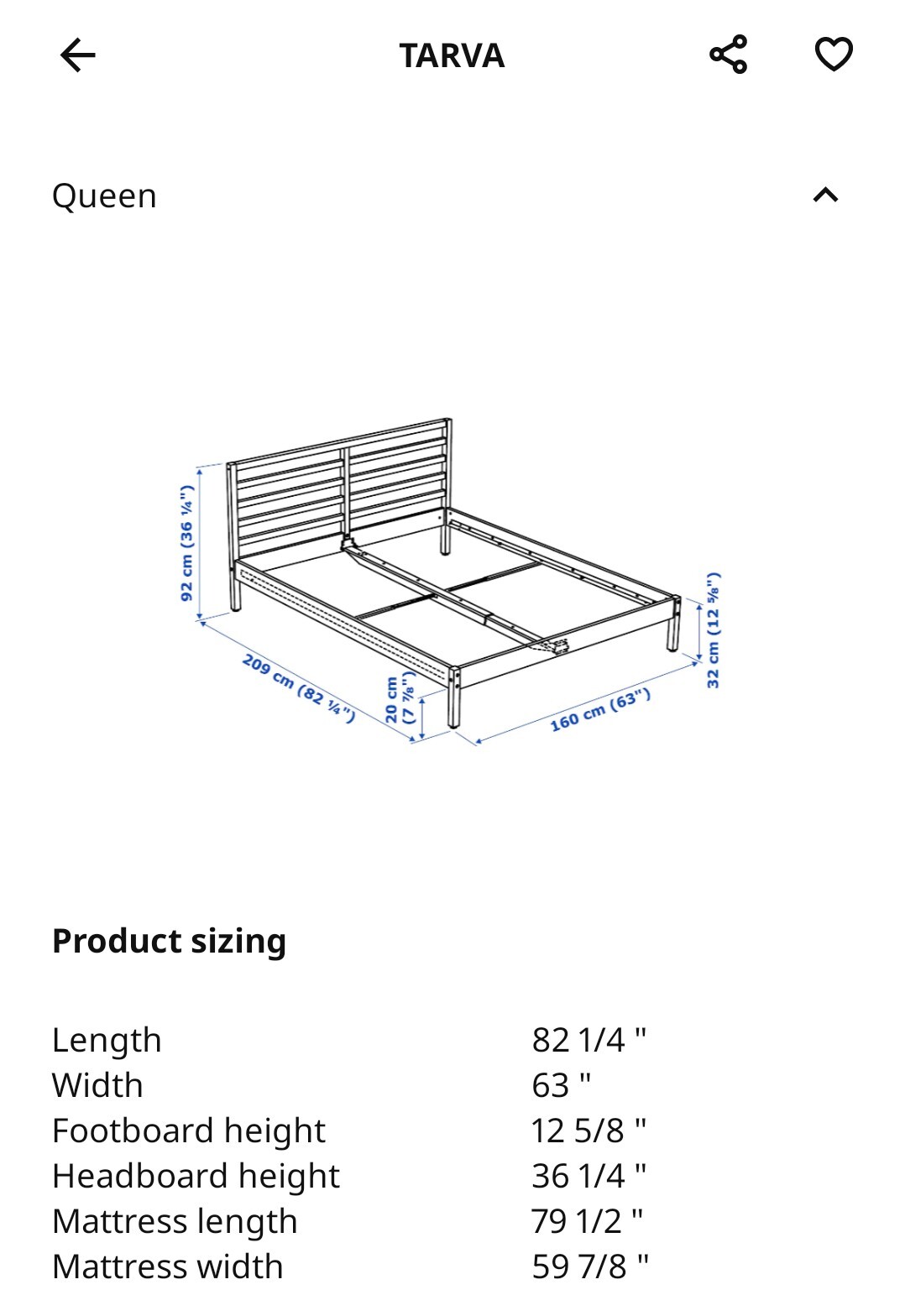 Queen Sized Bed Frame gallery