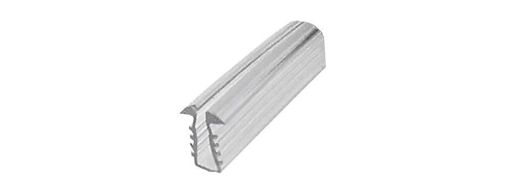 Clear Shower Door Replacement Glazing Vinyl for 1/8" Glass - 18 ft gallery