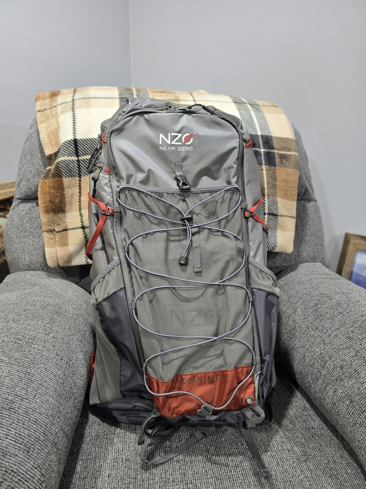 NZO Near Zero 50L Travel Backpack  With Hydration Compartment 2