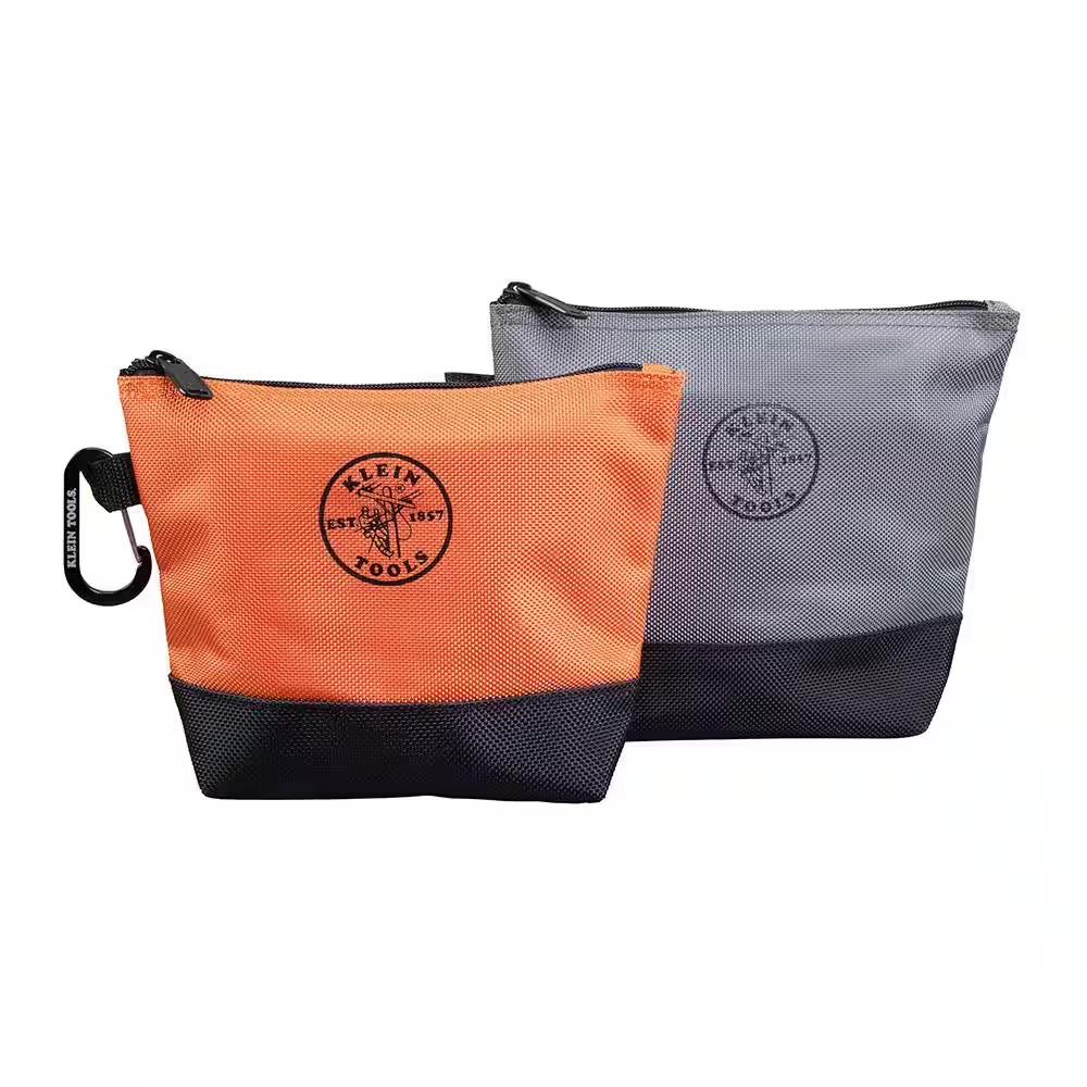 9 In. Stand-Up Zipper Tool Bag (2-Pack) gallery