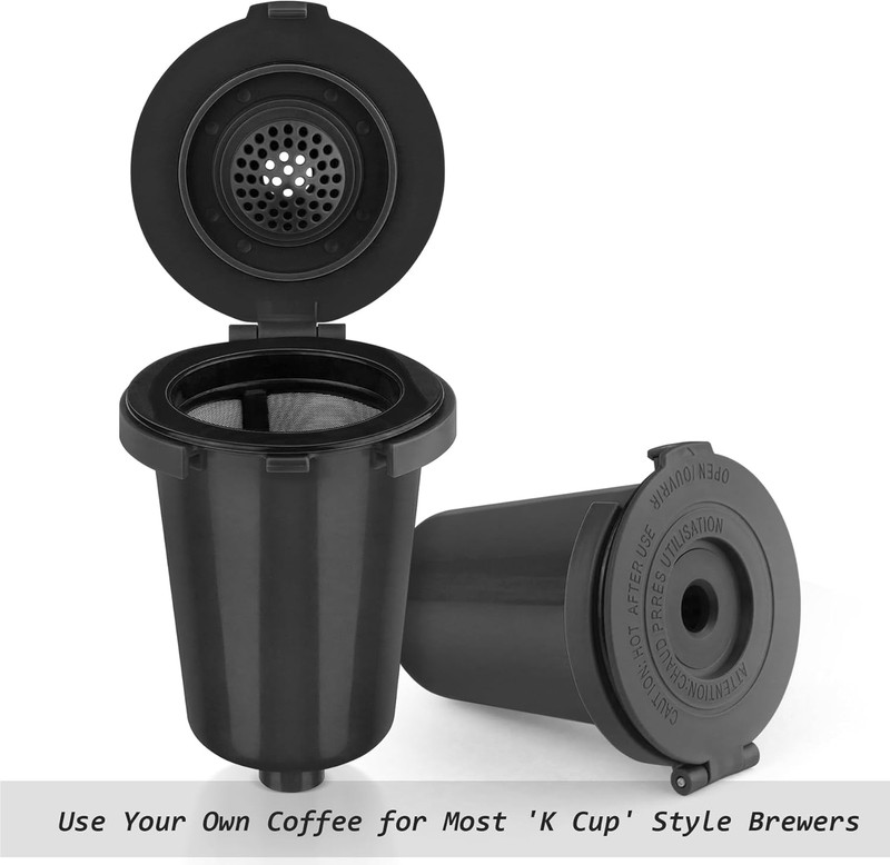 Reusable Filter Cup for Cuisinart (Upgraded Version - 2 PACK Black) gallery