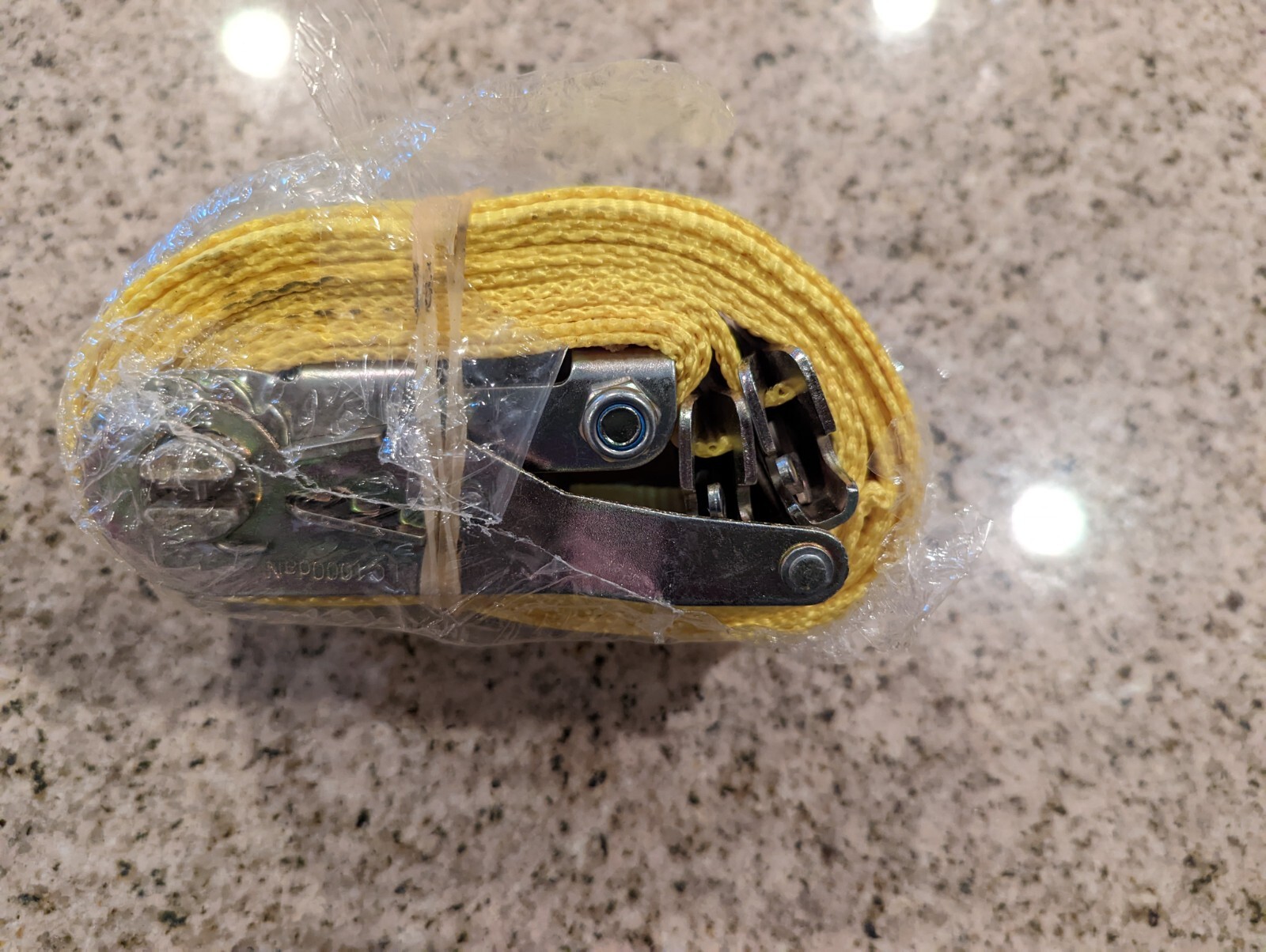 2" x 16' Yellow E Track Ratchet Straps w/ Spring E-Fittings | 4' Fixed us cargo gallery