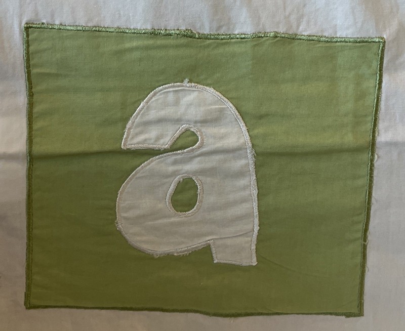 Pottery Barn Kids Crib Size Flat Sheet ABC Sun Kitty Appliqué Baby NEW gallery