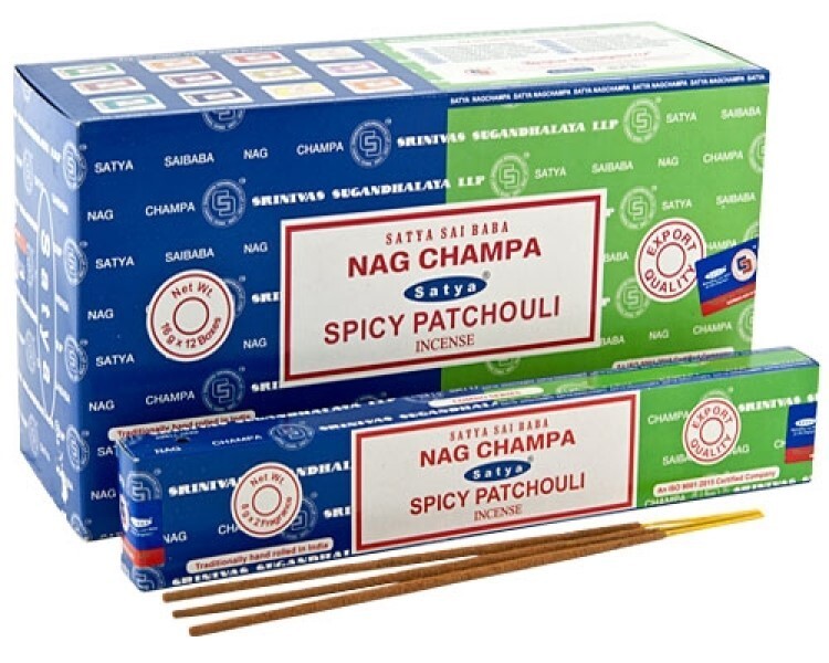 Satya Combo Series - 16 Gram Pack - Nag Champa + Spicy Patchouli gallery