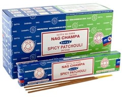 Satya Combo Series – 16 Gram Pack – Nag Champa + Spicy Patchouli