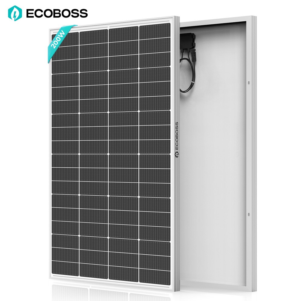 200W N-Type Solar Panel 16BB 25.6% High Efficiency Marine Off-Grid Power Systems