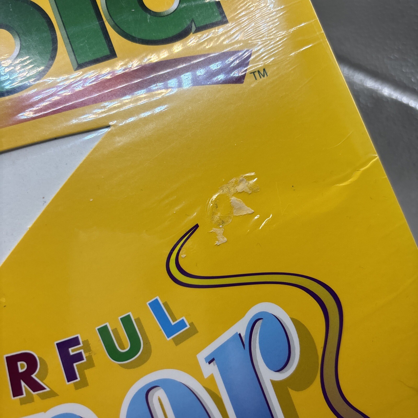 VTG Crayola 3 Adjustable Length Banner Package 24# Paper Yellow / Blue / Speckle gallery