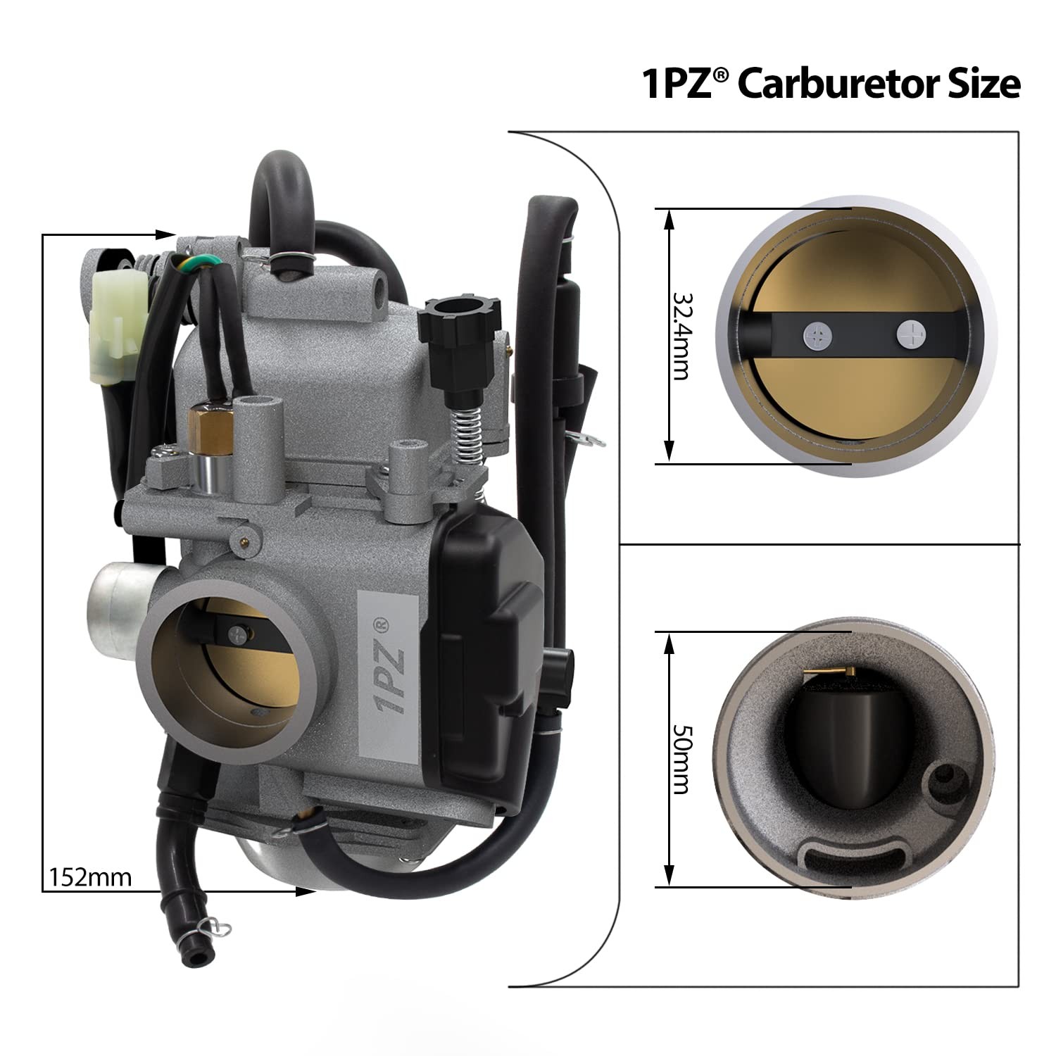 1Pz T35-C01 Carburetor Carb Replacement For Honda Rancher 350 Trx350 350Es gallery