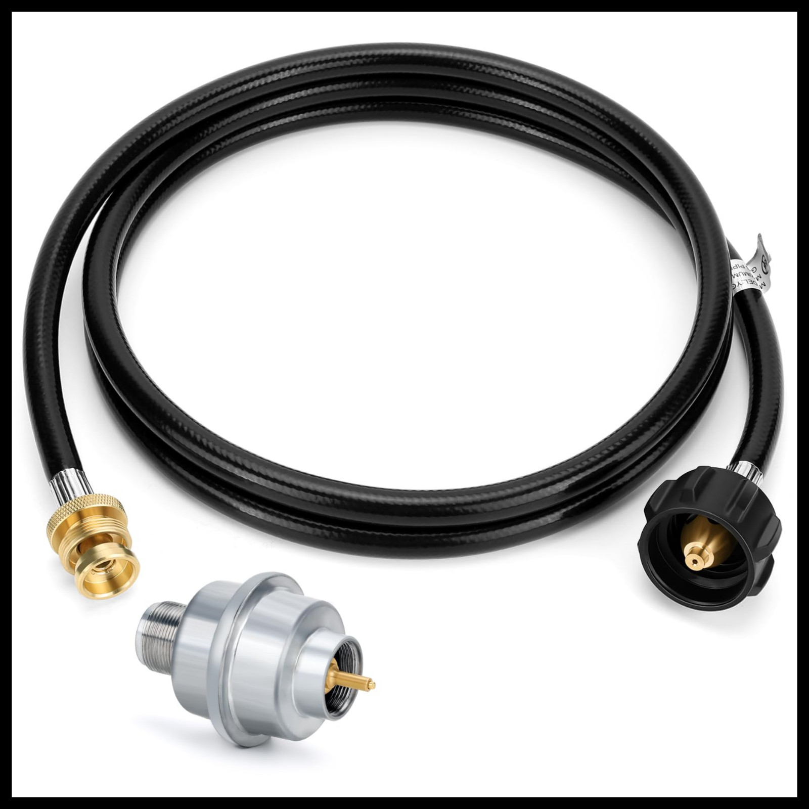 Detachable Propane Fuel Filter with 6FT Hose Connect to 5-40lb Propane Tanks gallery