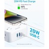 Anker 341 Surge Protector Power Strip 2000J, 8 AC Outlet Extender with 2 USB-A gallery