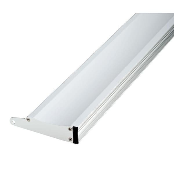 Delta Chrome Contemporary Semi-Frameless Pivoting Hardware Track Assembly Kit gallery