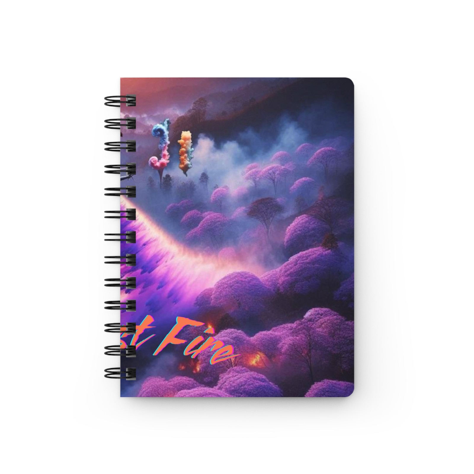 Forest Fire Spiral Bound Journal gallery