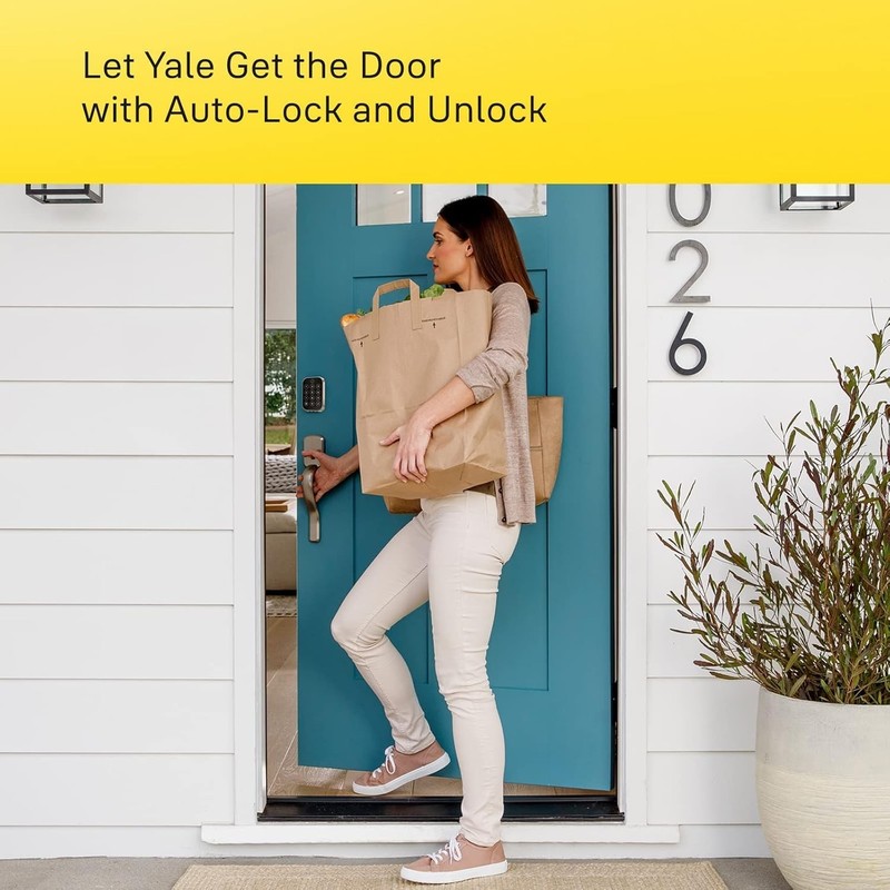 Wi-Fi Connected Assure Lock 2 Deadbolt - Keypad Access & Auto Lock - Black gallery