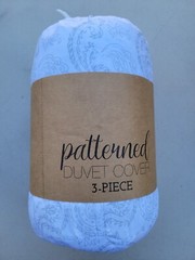 Kaycie Gray – Premium 3 Piece Pattern Duvet Cover Set King & Cal King