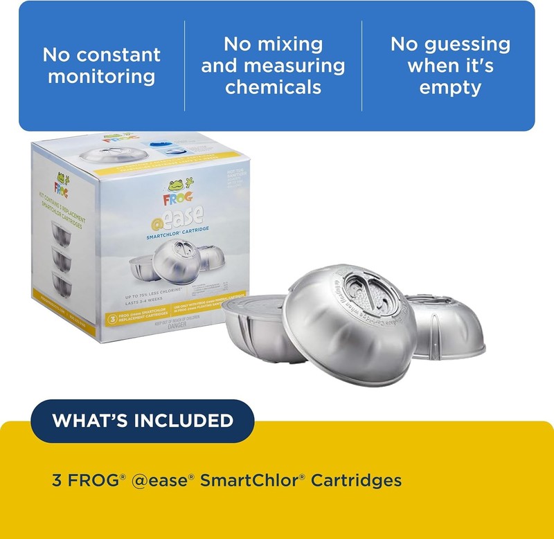 FROG @Ease Replacement SmartChlor Cartridge - 3 Pack gallery