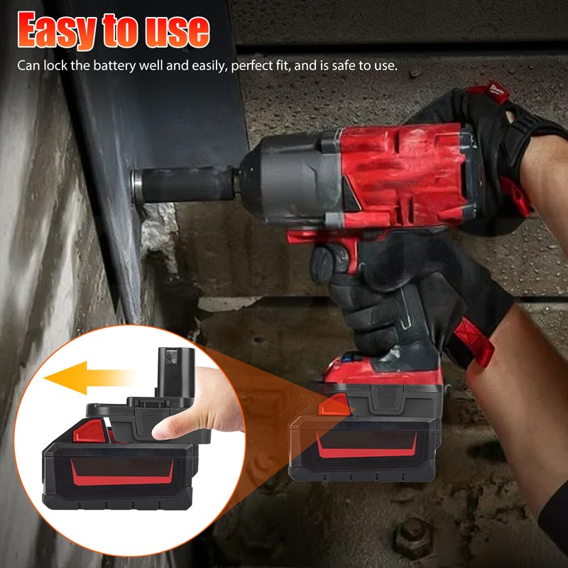 1/2Pcs USB Adapter Converter for Dewalt 18V/20V Battery to for Ryobi 18V Tool gallery
