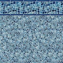 Findlay Waterfall Ocean 27 Mil Rectangle Swimming Pool Liner (Choose Size)
