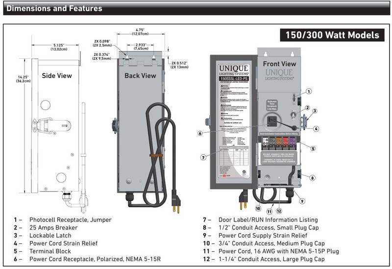 Unique Lighting Systems 300SSSL-LED-PS 300 Watt LED Transformer (No Timer) New gallery