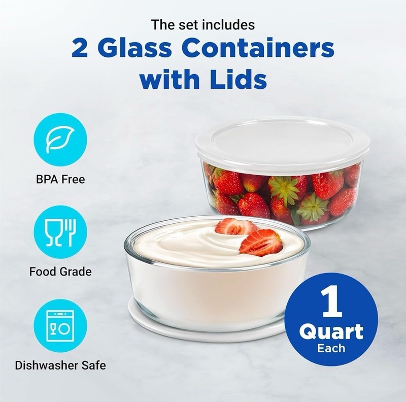 Ultimate Probiotic Yogurt Maker with Adjustable Temperature & Time (2 bowls) gallery