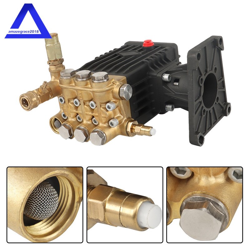 Pressure Washer Pump Power Washer Pump 4 GPM 4400 psi 1in Shaft Horizontal gallery