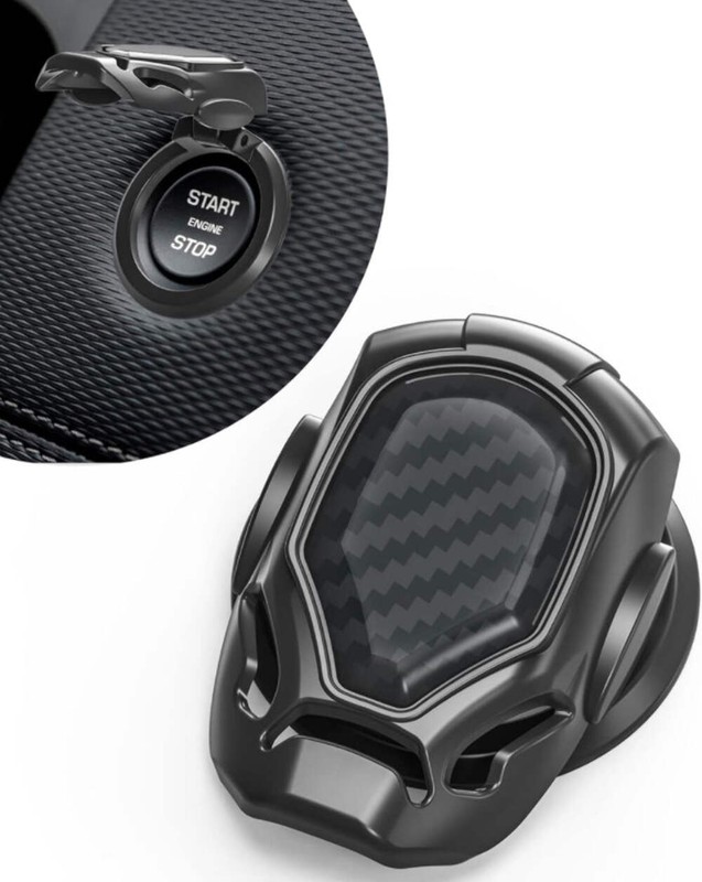 Mask Style push button start cover w/logo gallery