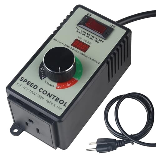 AC Motor Speed Controller - 100V-120V - 15A Max - Electric Fan Speed gallery
