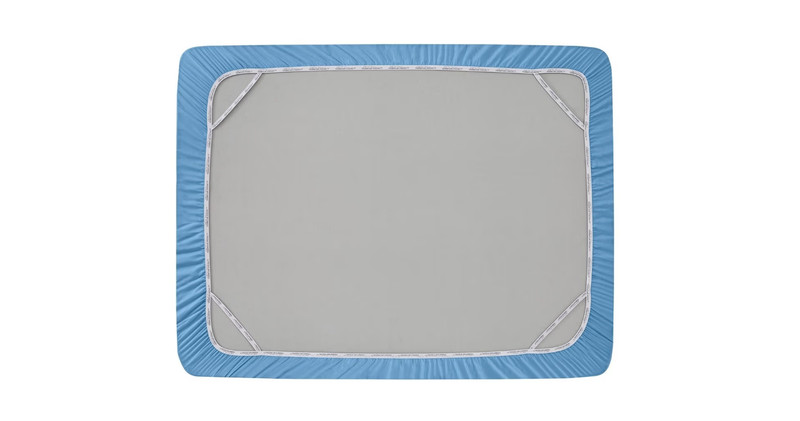 Tempur-Pedic® Sheet Sets - ProAir Sheet Set - Blue Azure/Cool Gray gallery