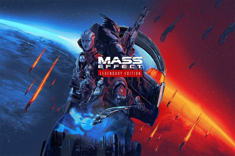 Mass Effect Legendary Edition Video Games Action Poster print 11"x17" gallery