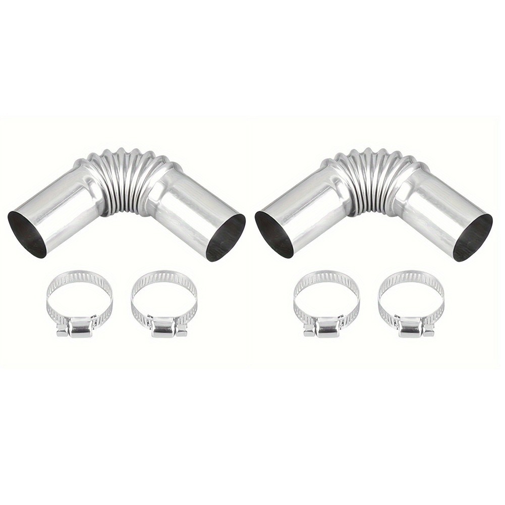 Exhaust Pipe 13cm Elbow Connector Stainless Steel for Custom Exhaust Setup gallery