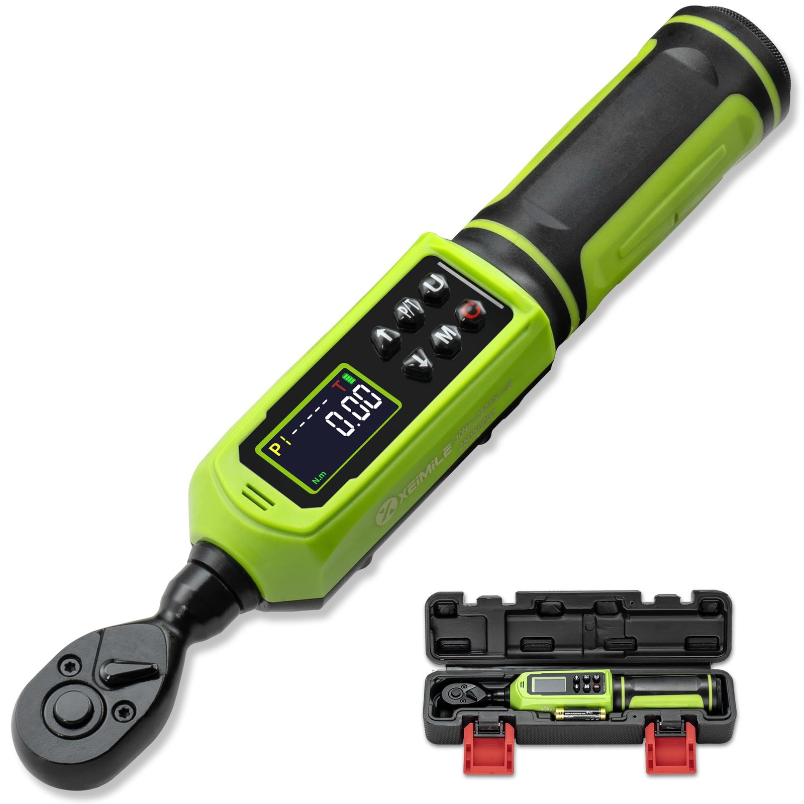Digital Torque Wrench 1/4" Drive-4-266In.Lb/0.45-30N.m, Electric Torque Wrenc... gallery