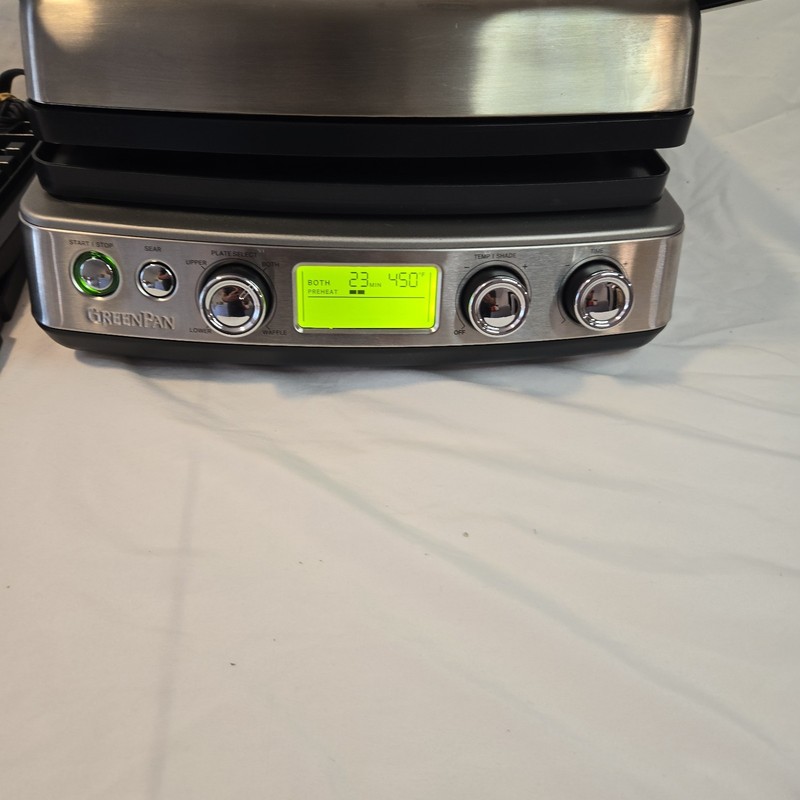 GreenPan Elite 7-in-1 Multi-Function Contact Grill & Griddle, Healthy Ceramic gallery