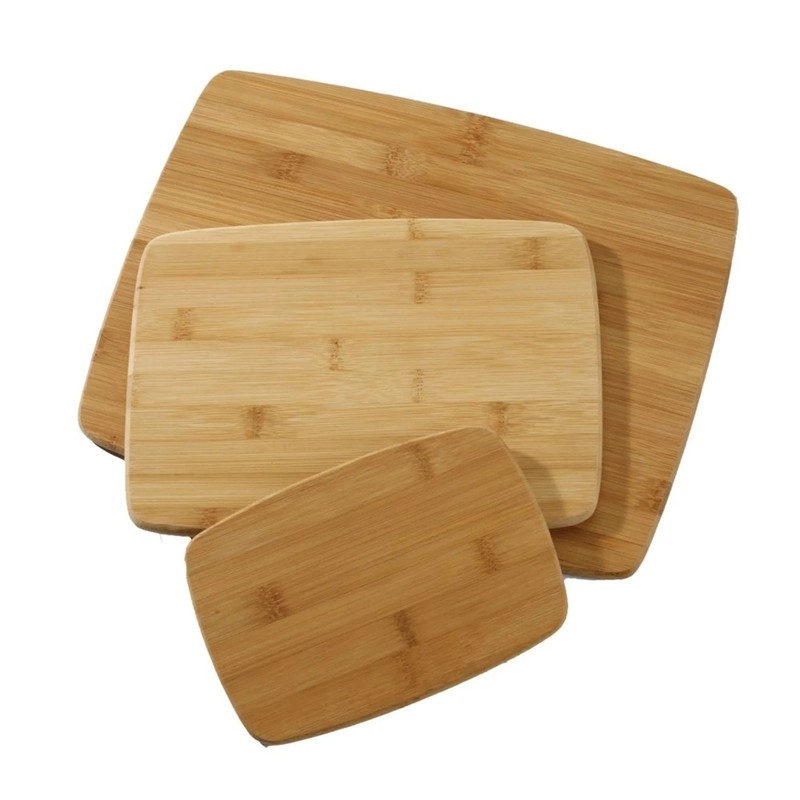 Farberware Bamboo Cutting Board Set 3 Piece Durable Kitchen Chopping Boards gallery