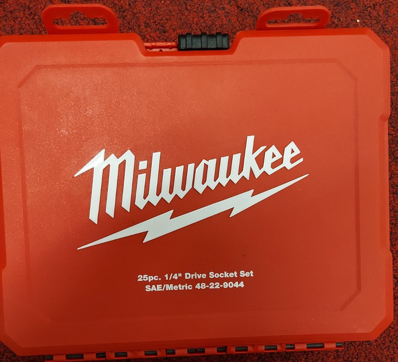 Milwaukee Packout Insert 1/4" Socket Set, Bit Set & 16' Tape Measure *CLEAN* gallery
