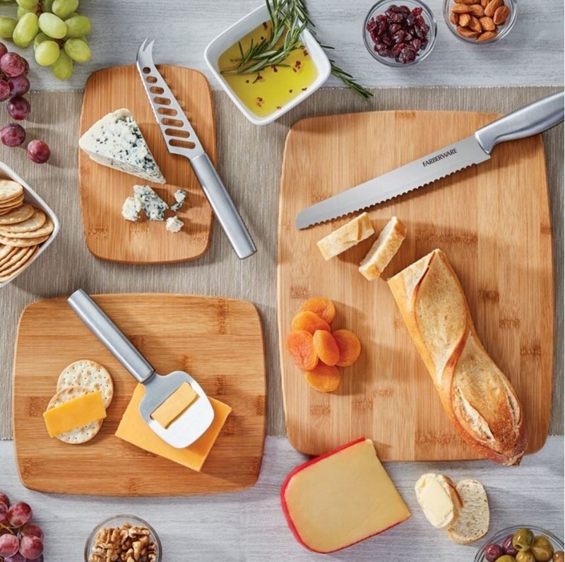 Farberware Classic 3-piece Bamboo Cutting Board Set gallery